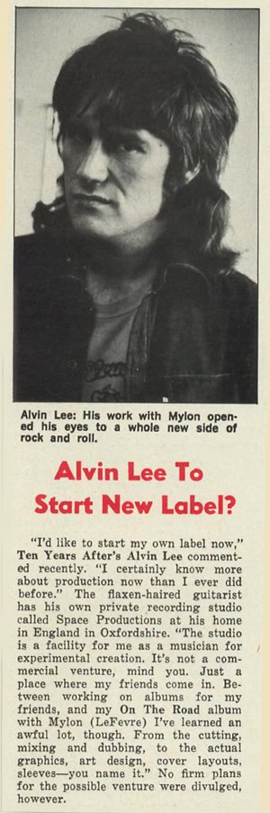 Ten Years After (1973 Newspaper Articles & Photos)