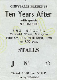 Ten Years After (1973 Newspaper Articles & Photos)