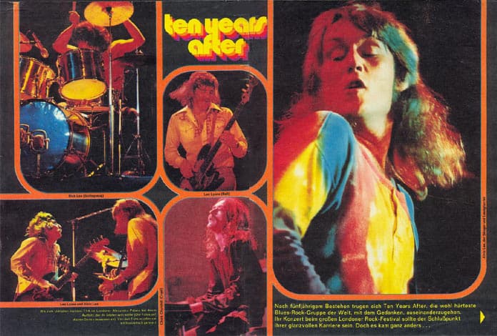 Ten Years After (1973 Newspaper Articles & Photos)