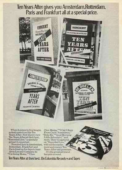 Ten Years After (1973 Newspaper Articles & Photos)