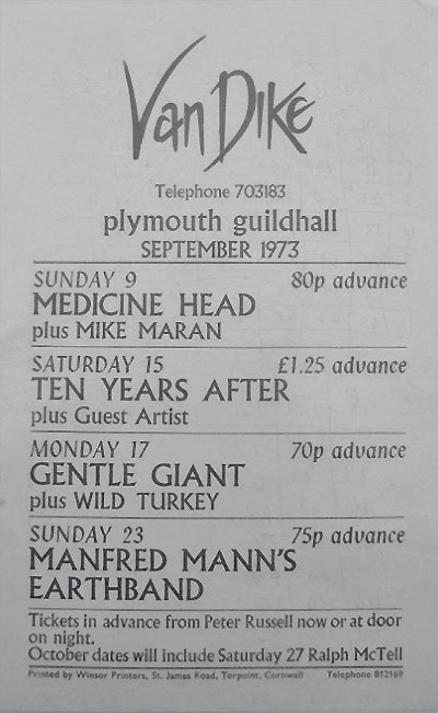 Ten Years After (1973 Newspaper Articles & Photos)