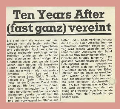 Ten Years After (1977 Alvin Lee & Ten Years After)
