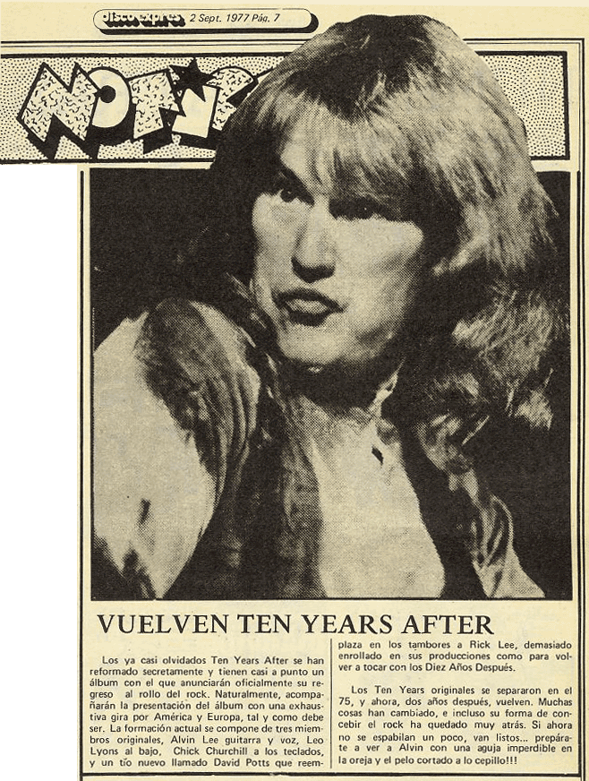 Ten Years After (1977 Alvin Lee & Ten Years After)