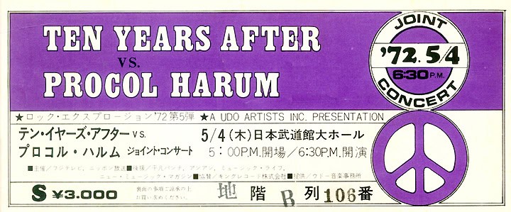 Ten Years After (1972 Japan Tour)