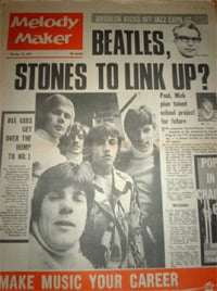 Melody Maker Cover on Beatles