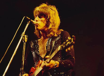 Alvin Lee Playing at a Concert in Switzerland