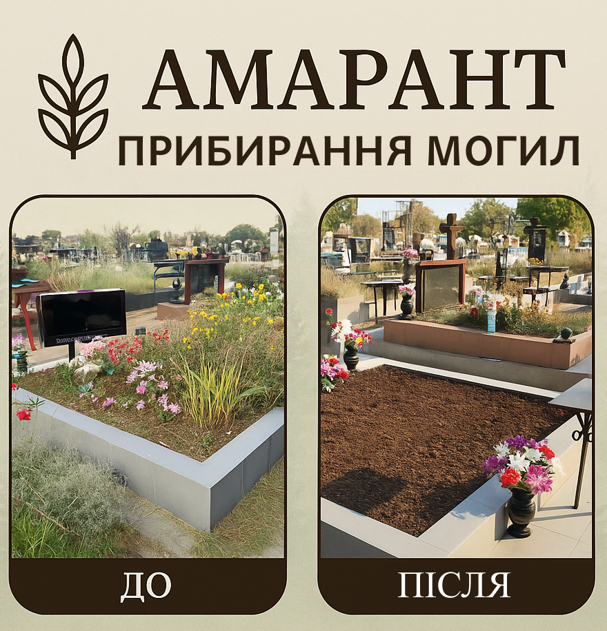 Прибирання могил
