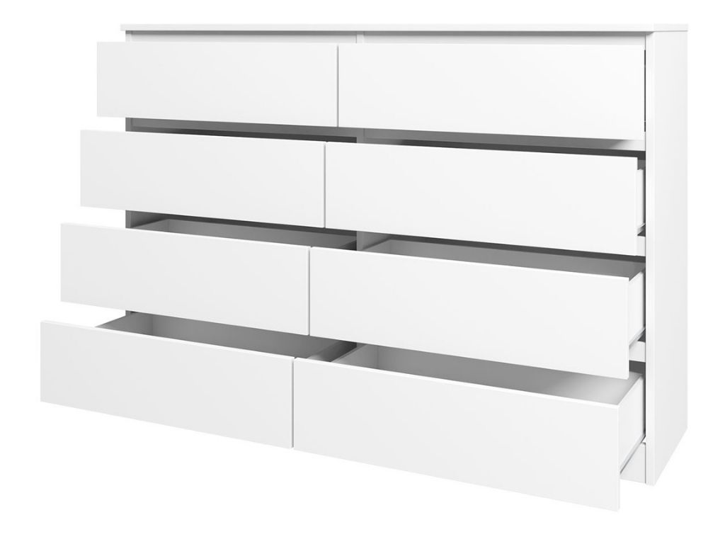 Cómoda MALAWI M8 - Branco, 140cm - Image 2