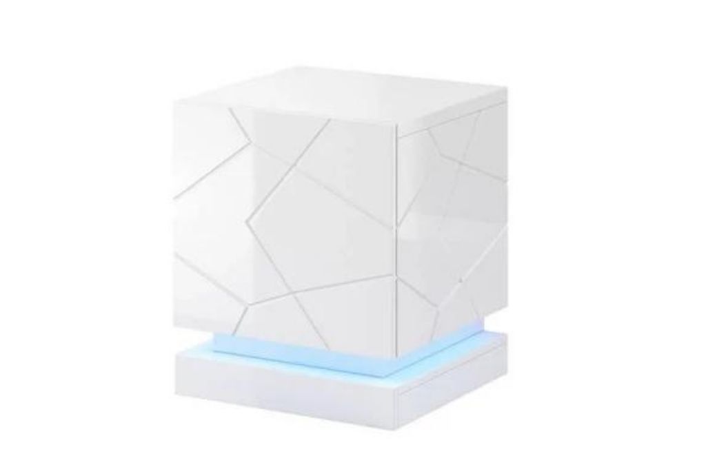 Mesa de cabeceira MARTINA - branco - Image 2