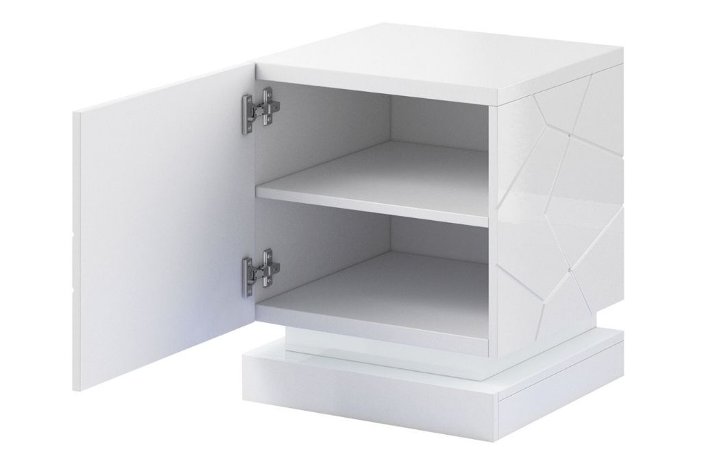 Mesa de cabeceira MARTINA - branco - Image 3