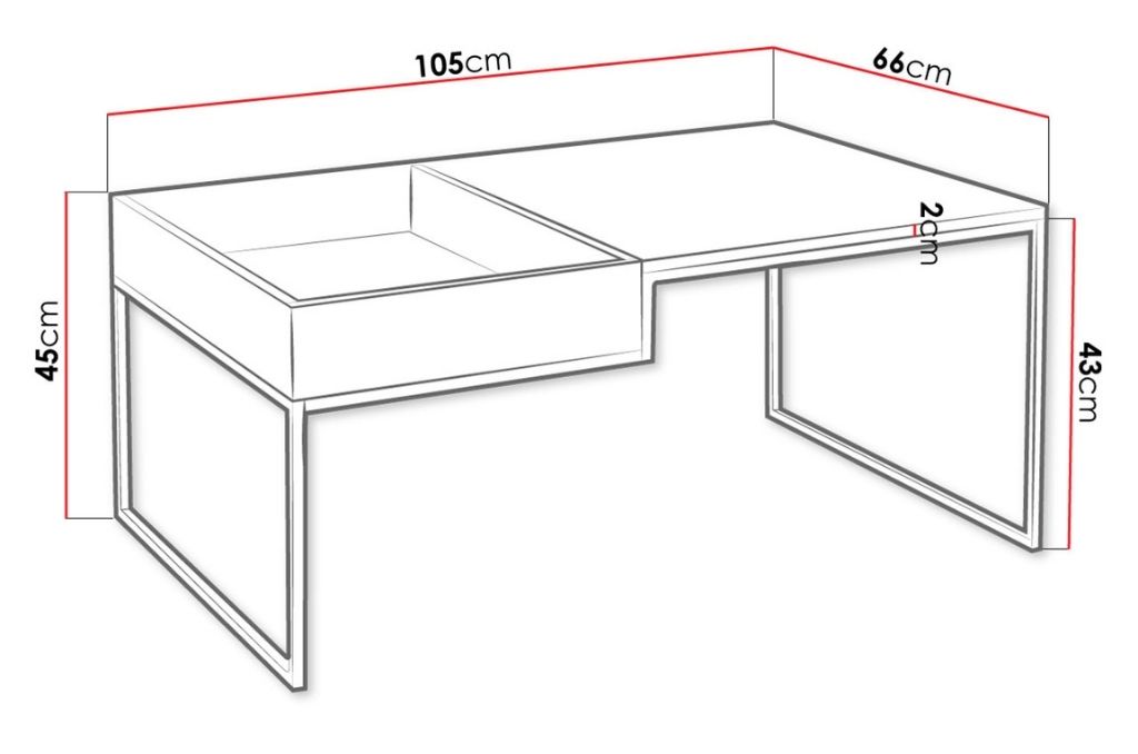 Mesa de Centro BERNO - Image 2