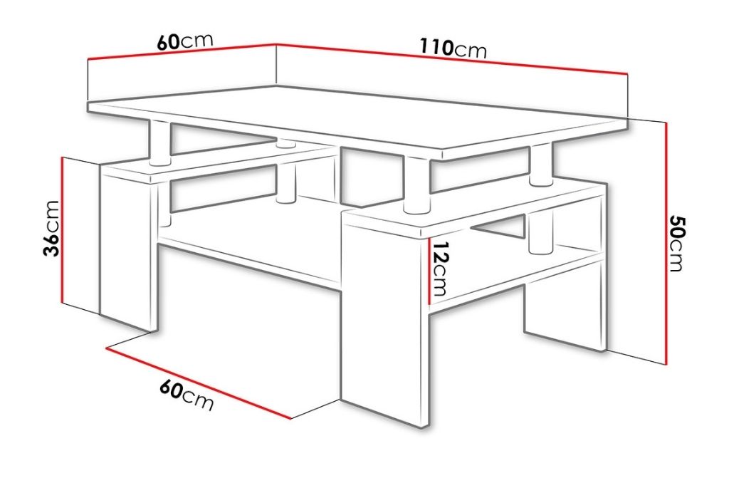 Mesa de Centro CUBO - carvalho - Image 5