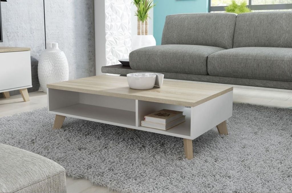 Mesa de Centro JACKIE 110cm - branco