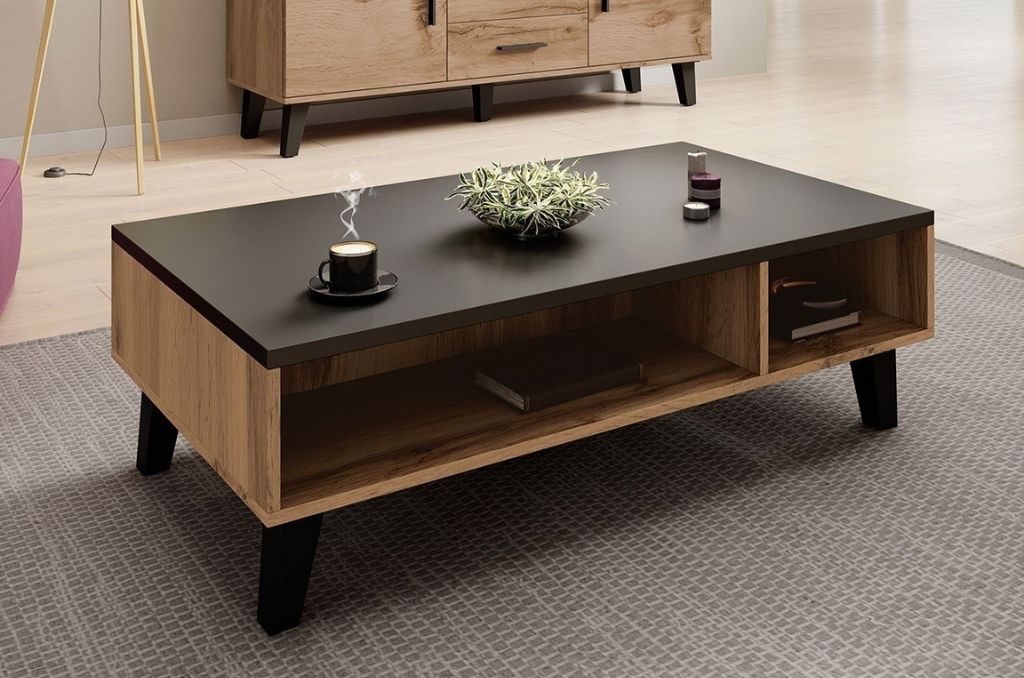 Mesa de Centro JACKIE 110cm - preto