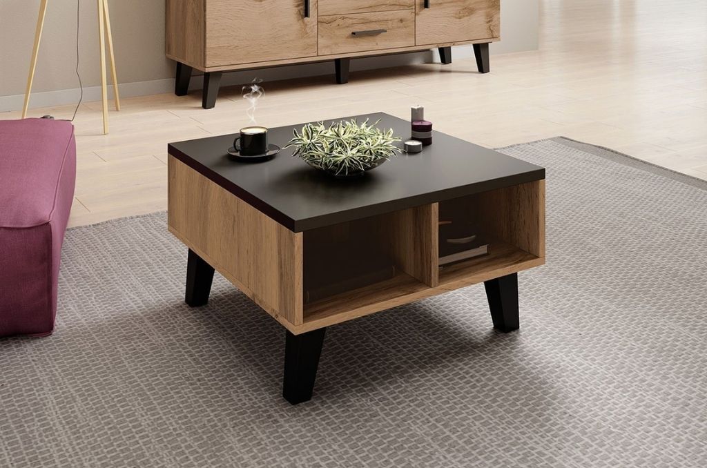 Mesa de Centro JACKIE 60cm - preto