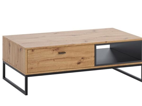 Mesa de Centro OLIVER - carvalho artesanal