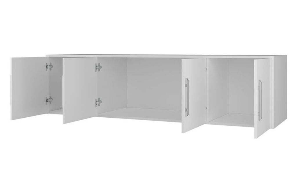 Roupeiro c/espelho CALI II - Branco, 196x245cm - Image 6