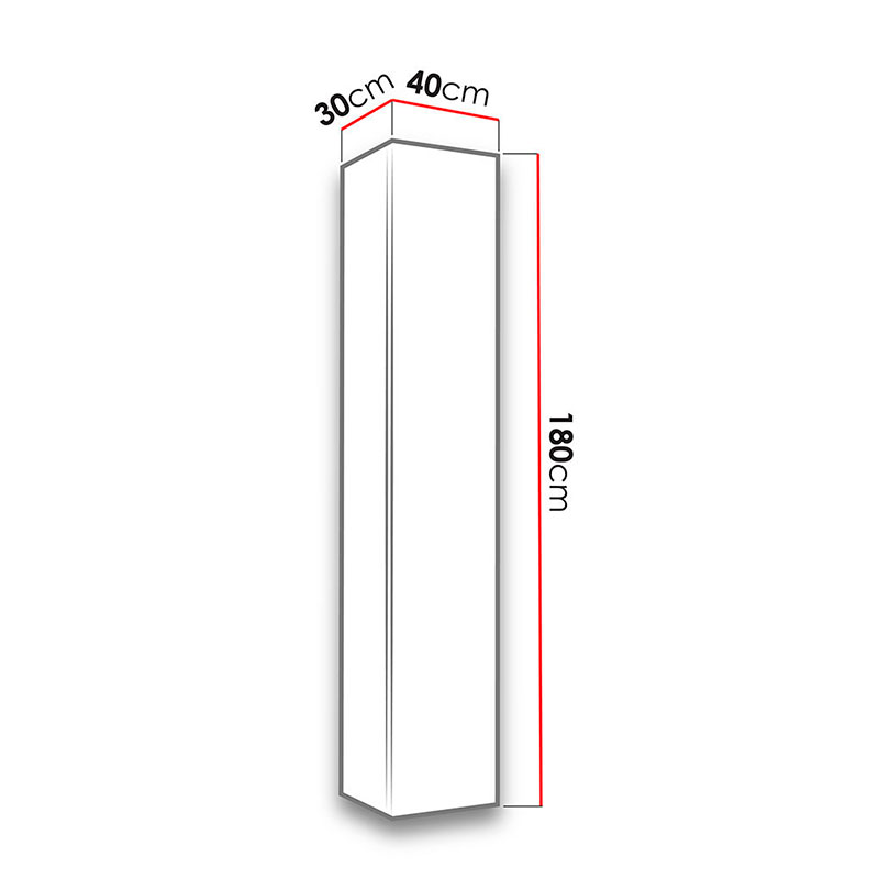 Móvel auxiliar VAGO 40x180cm - branco - Image 3