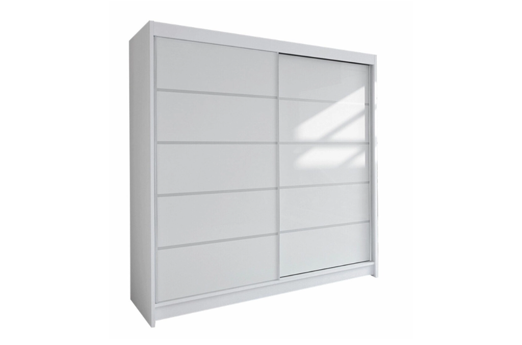Roupeiro BLANCA II - Branco, 180cm - Image 3