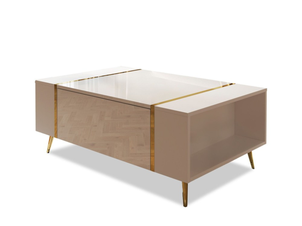 Mesa de Centro BRONX - Branco - Image 2