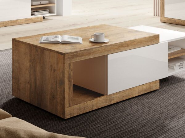 Mesa de centro KERSON - extensível 120-154cm