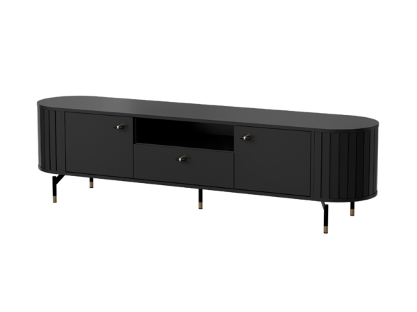 Móvel TV ZANE 05 - Preto, 180cm