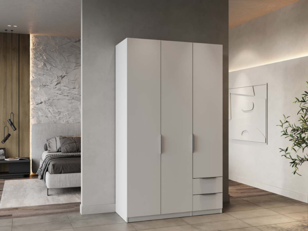 Roupeiro SHADE 09 - Branco, 119x203cm