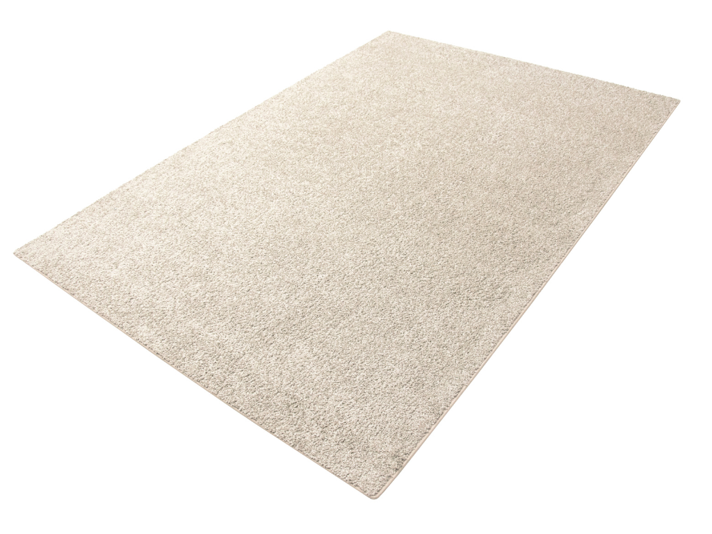 Tapete liso KIND 01 - Creme, pelo baixo, 115x170cm - Image 5