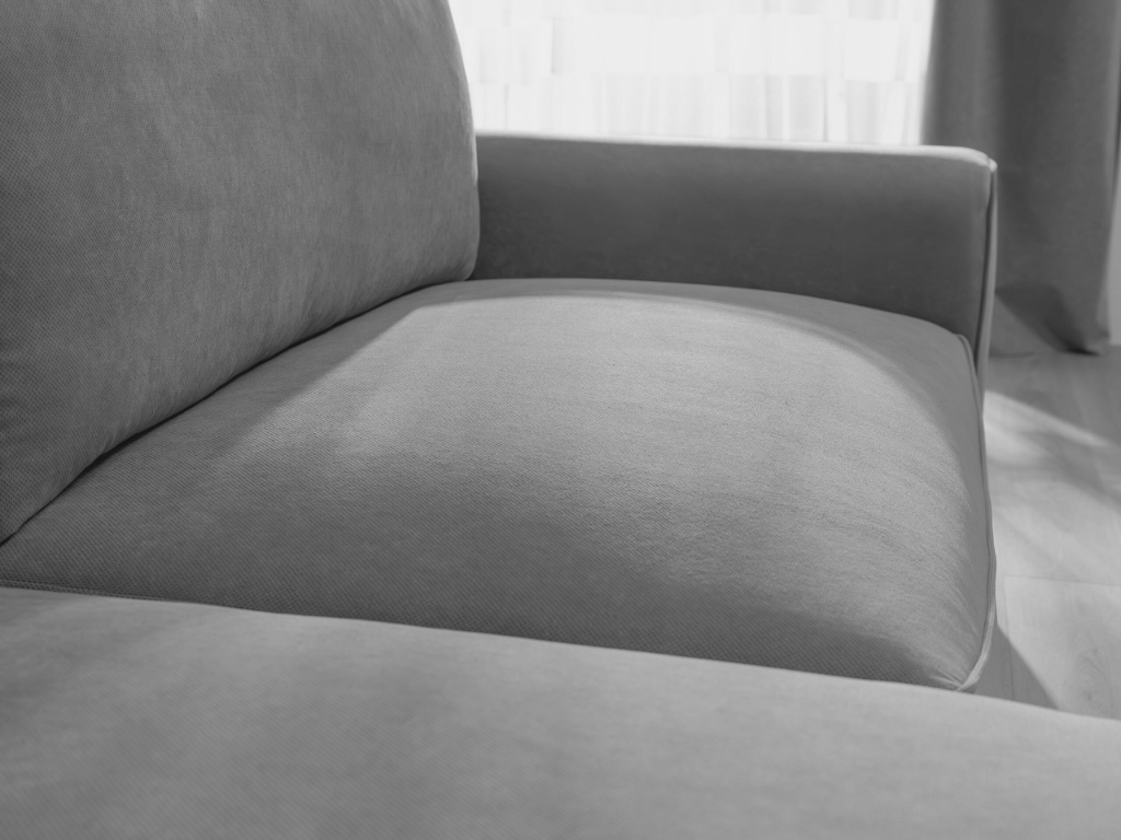 Sofá c/chaise BELZA - Terracota - Image 8