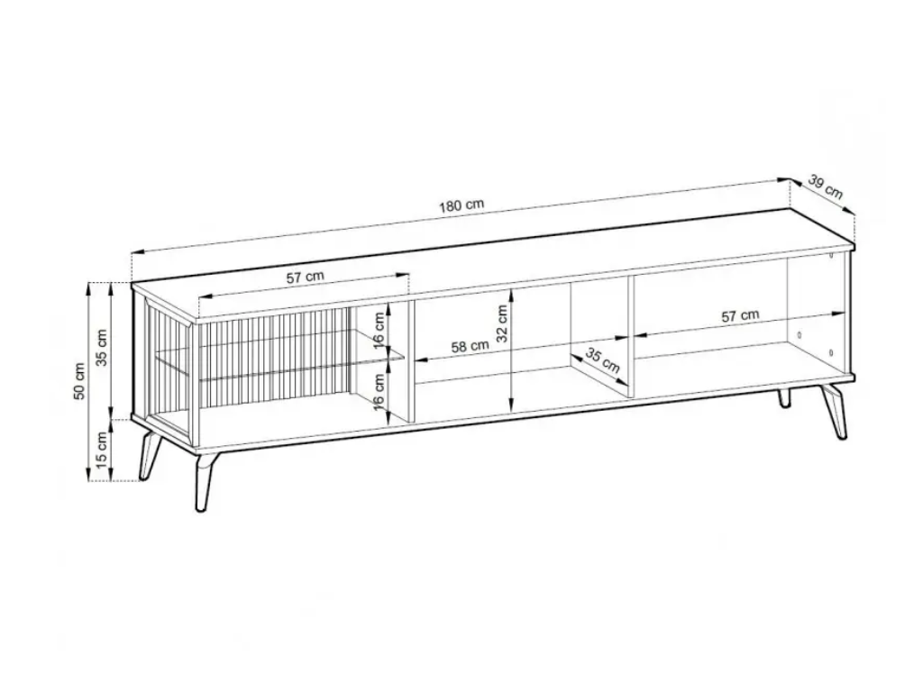 Móvel TV RAVEN - 180cm - Image 5