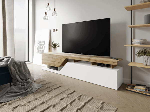 Móvel TV ATENAS - Branco, 200cm