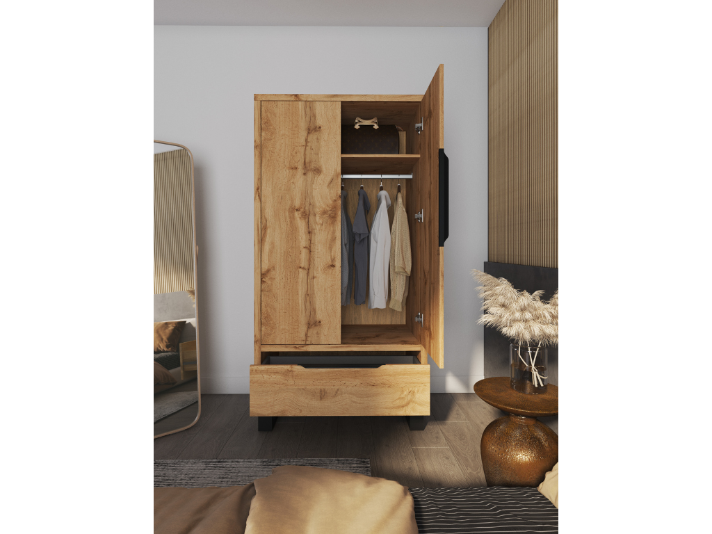 Roupeiro KAEL 01 - 99x190cm - Image 2