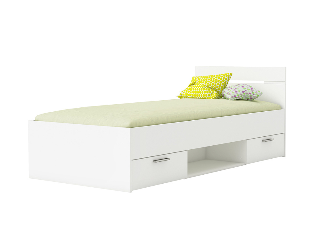 Cama c/arrumação CLARK 01- 90x200cm - Image 3