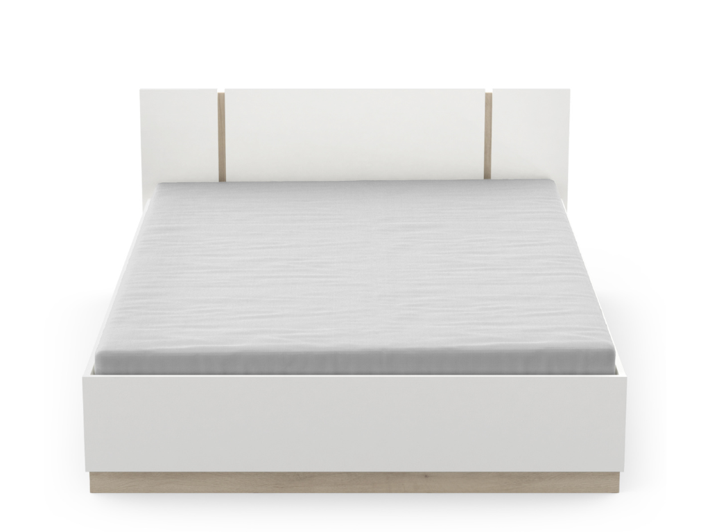 Cama GIBSON 03 - Branco, 160x200cm - Image 2