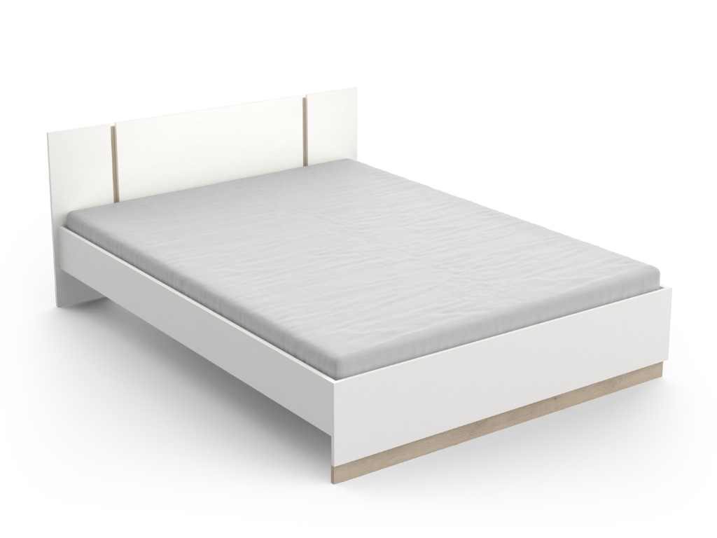 Cama GIBSON 03 - Branco, 160x200cm - Image 3