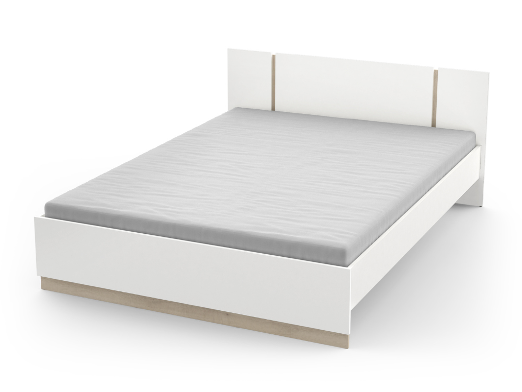 Cama GIBSON 03 - Branco, 160x200cm - Image 4