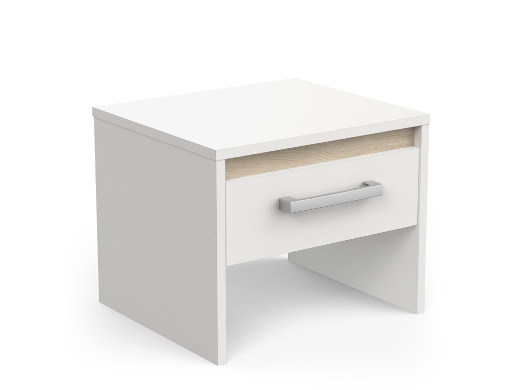 Mesa de Cabeceira GIBSON - Branco - Image 2