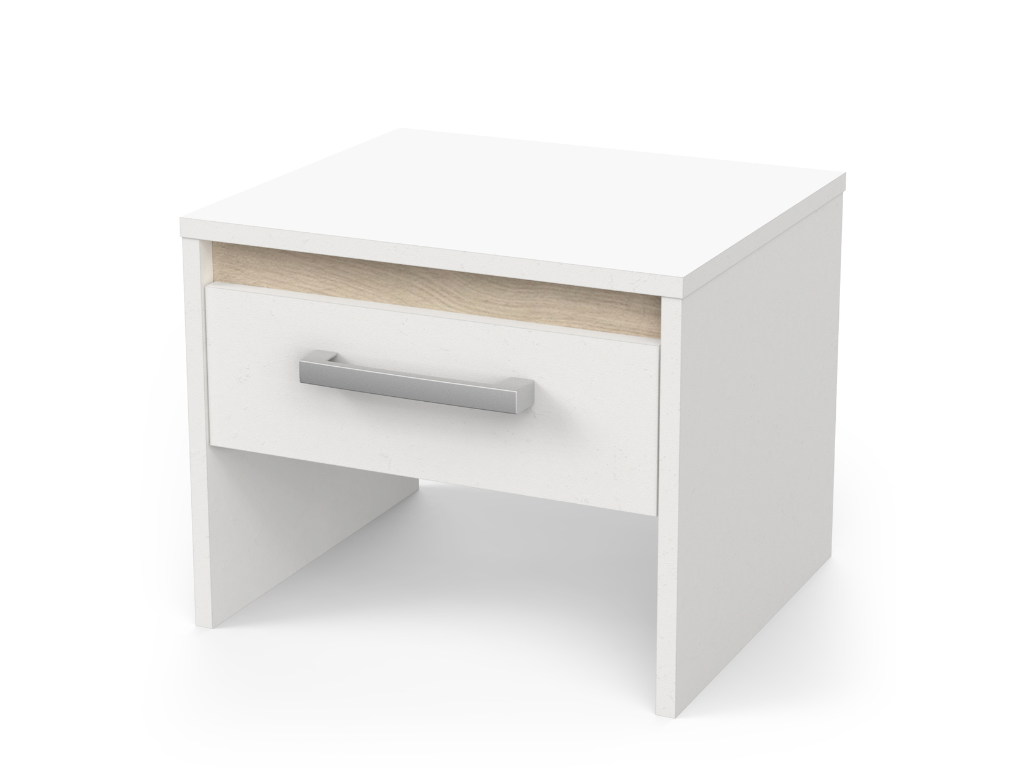 Mesa de Cabeceira GIBSON - Branco - Image 3