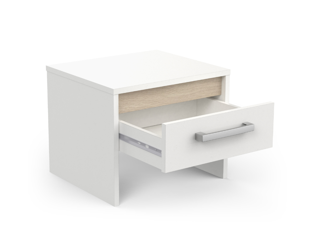 Mesa de Cabeceira GIBSON - Branco - Image 4