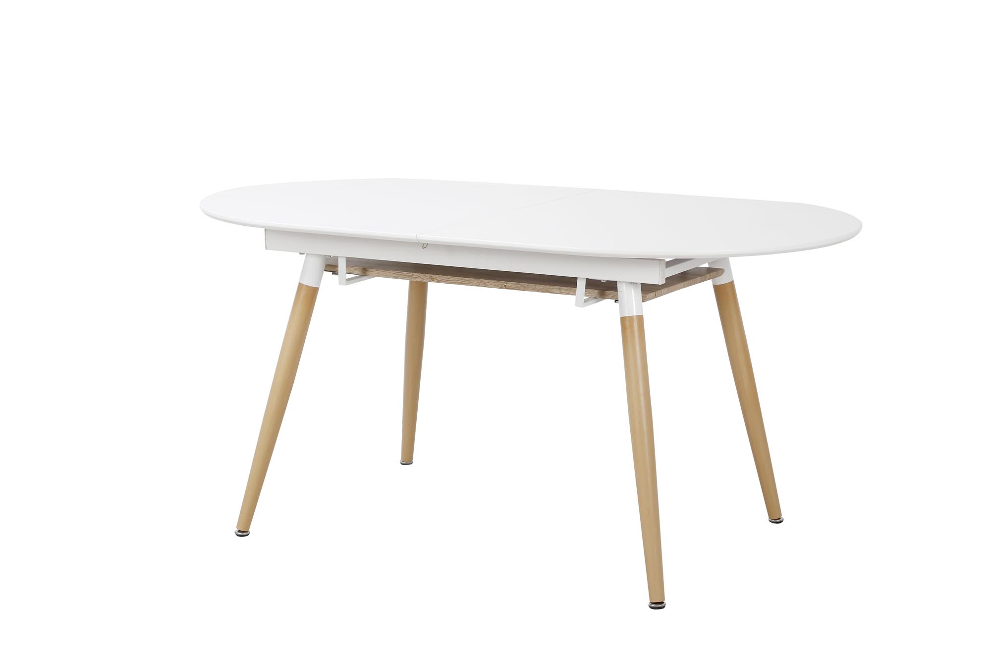 Mesa extensível CALIBER - carvalho san remo / branco, 160-200cm - Image 3