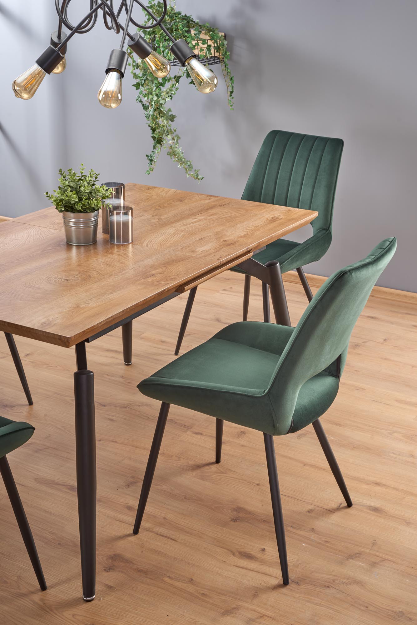 Mesa extensível CAMBELL - carvalho natural, 140-180cm - Image 6