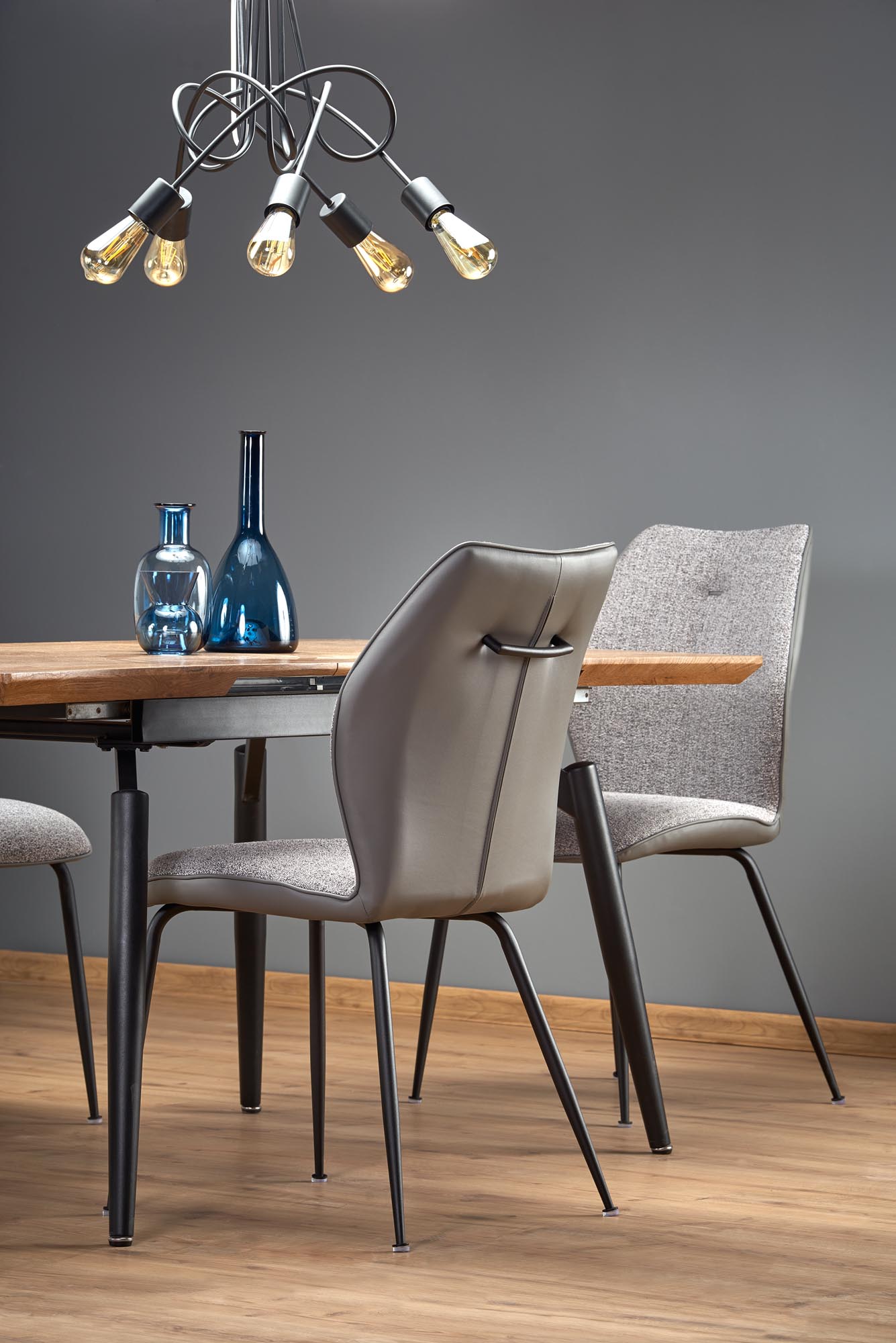 Mesa extensível CAMBELL - carvalho natural, 140-180cm - Image 8