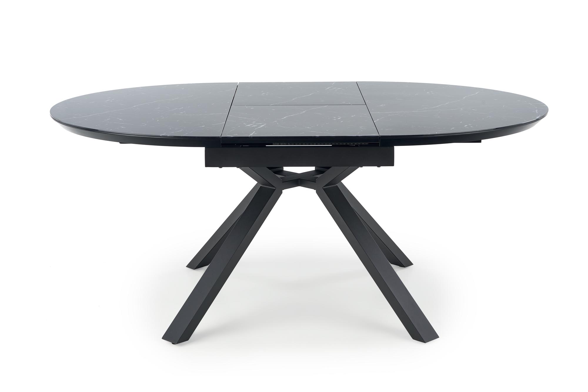 Mesa extensível VERTIGO - preto mármore / preto, 130-180cm - Image 3
