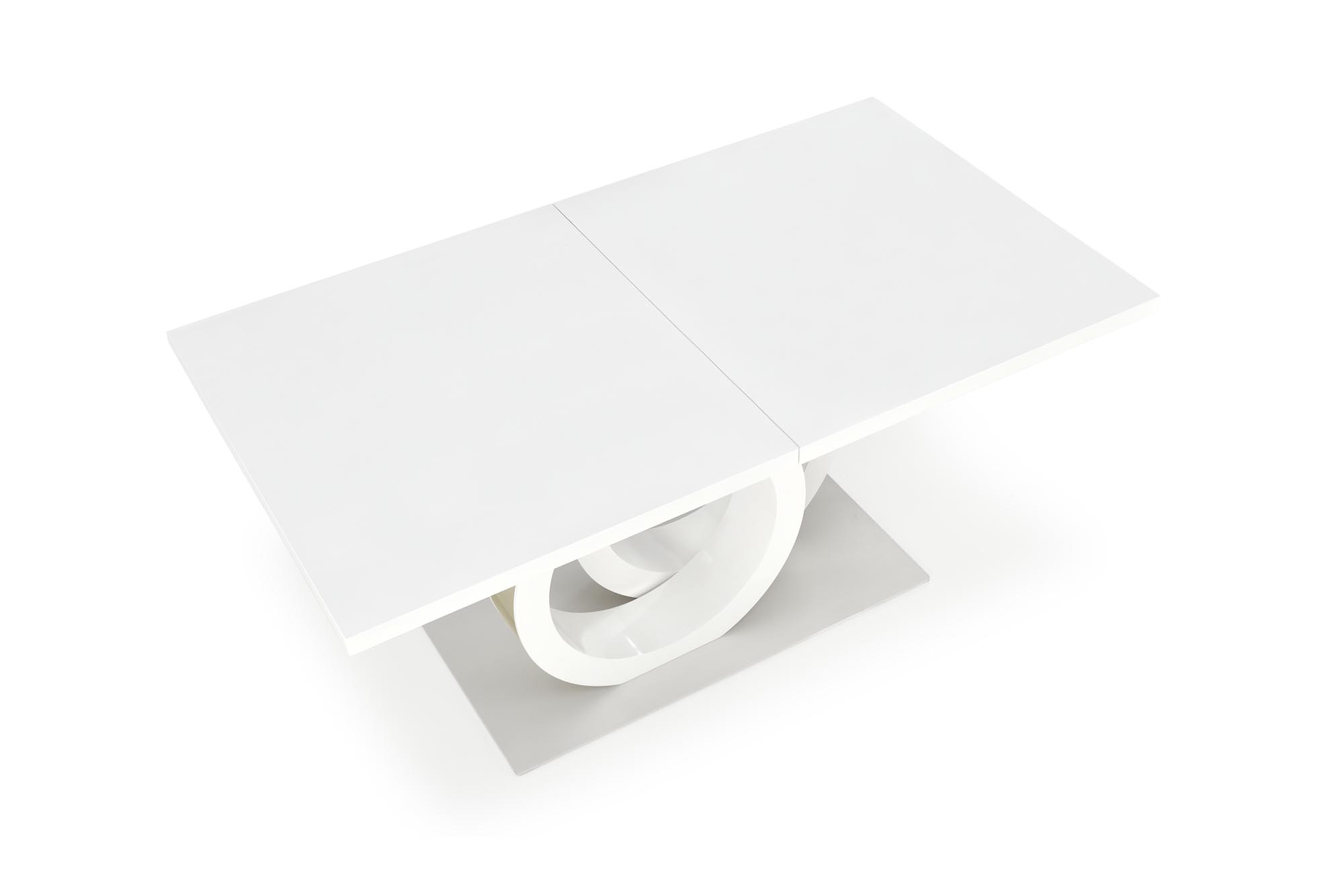 Mesa extensível GALARDO - branco / dourado, 160-200cm - Image 17