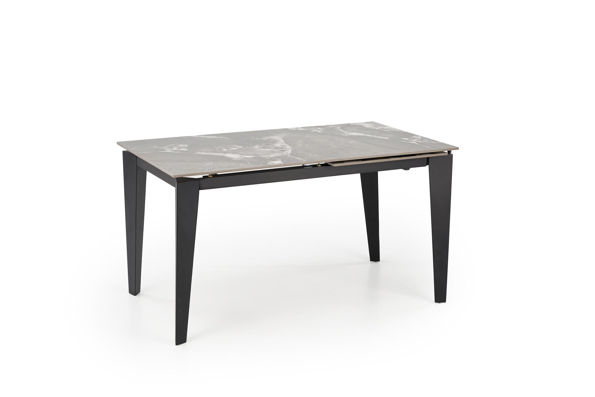 Mesa extensível FELIX- cinza mármore / preto, 141-201cm - Image 11