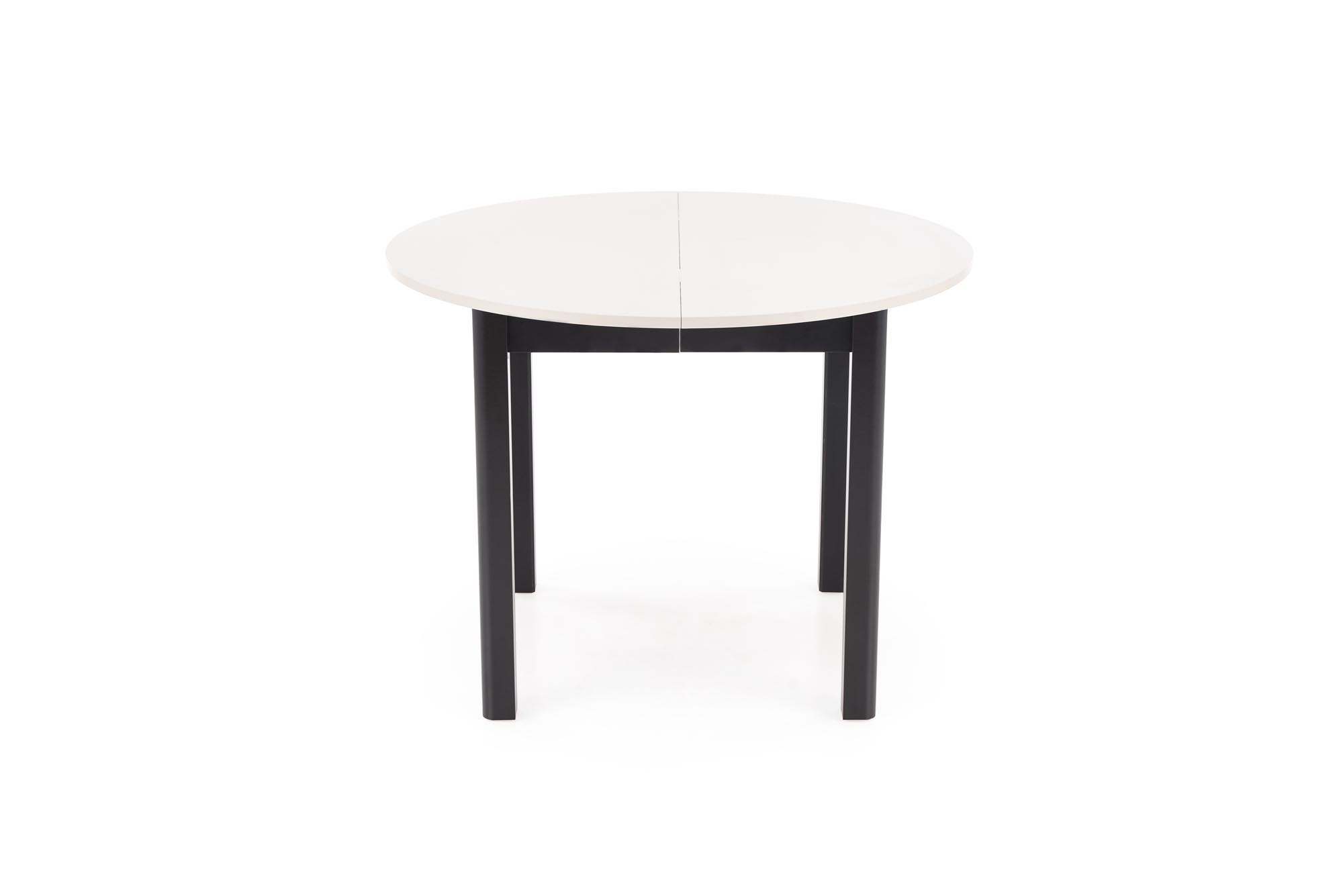 Mesa extensível RINGO- caxemira / preto, 102-142cm - Image 9