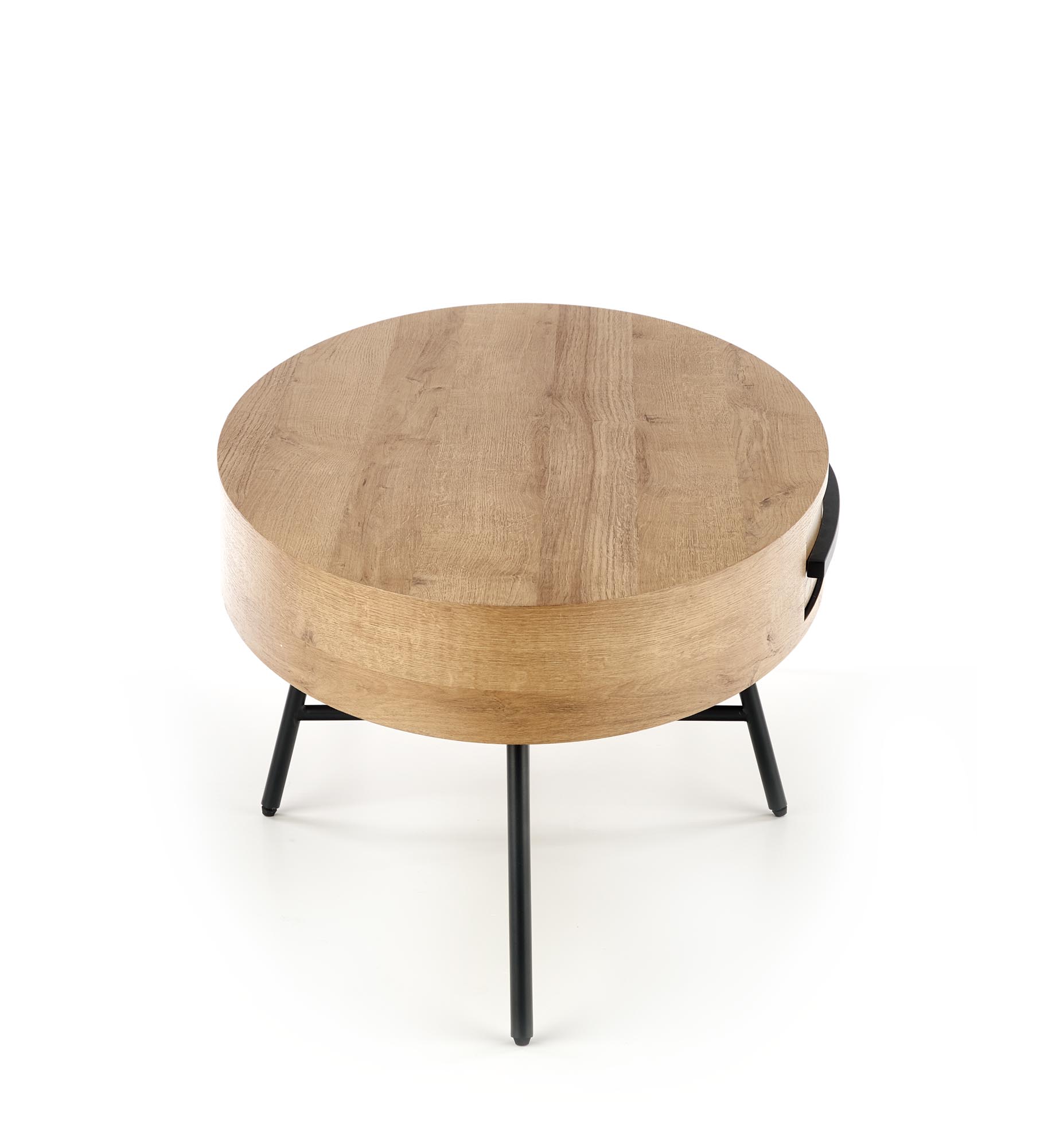 Mesa de Centro CAROLINA - carvalho dourado / preto - Image 3