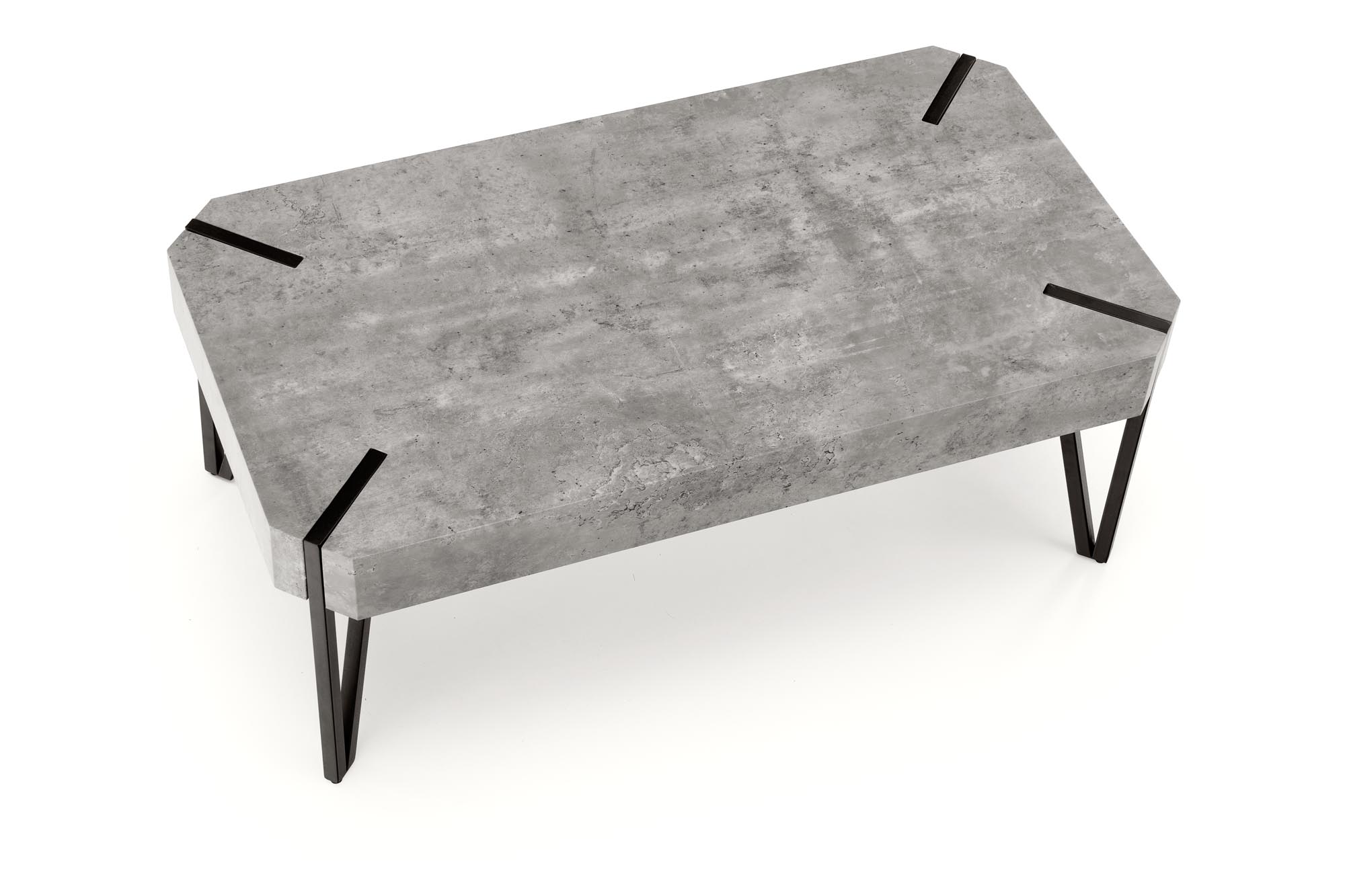 Mesa de Centro EMILY - concrete / preto - Image 3