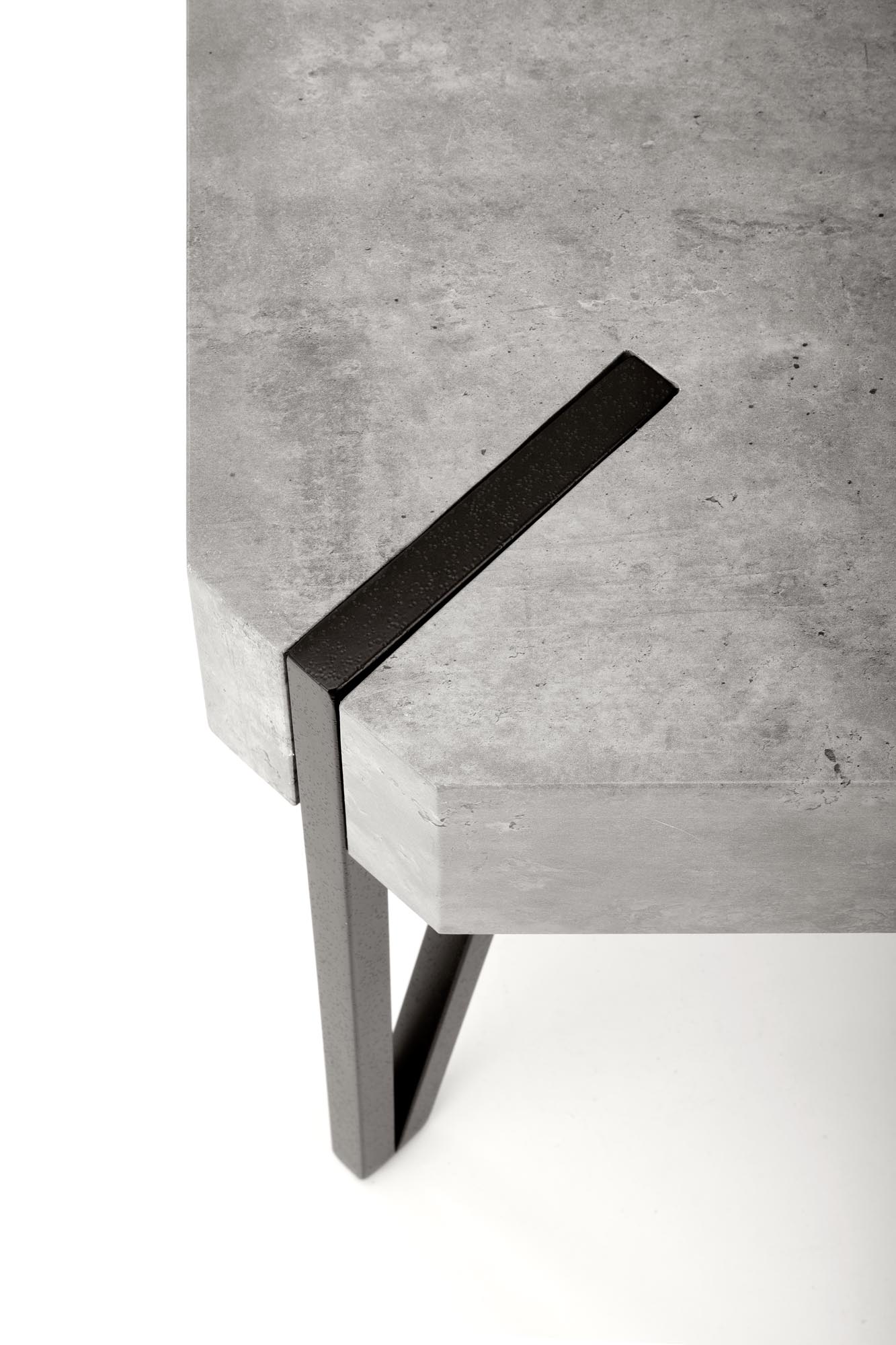 Mesa de Centro EMILY - concrete / preto - Image 8