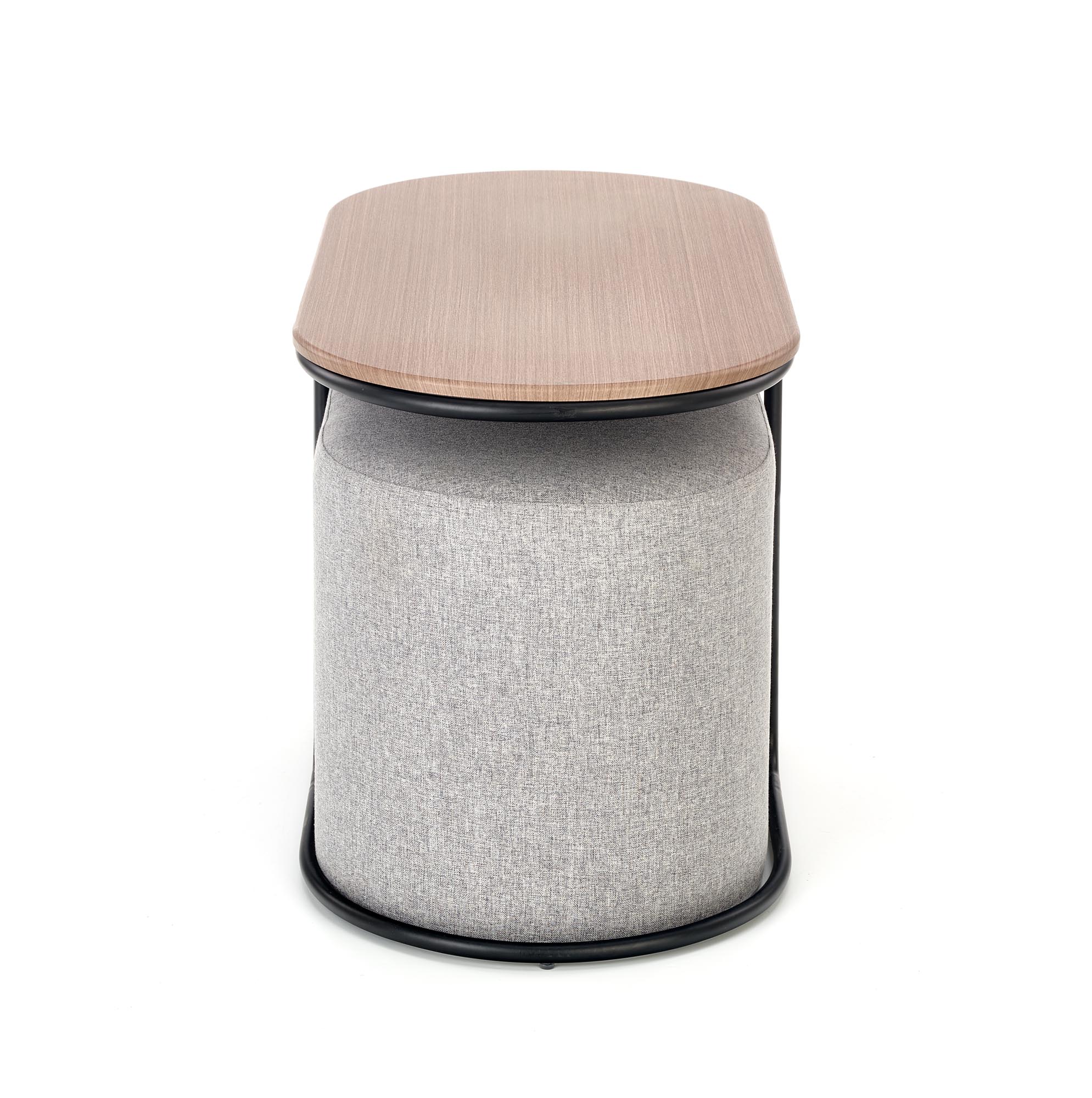 Mesa de Centro PAMPA - nogueira / preto - Image 4
